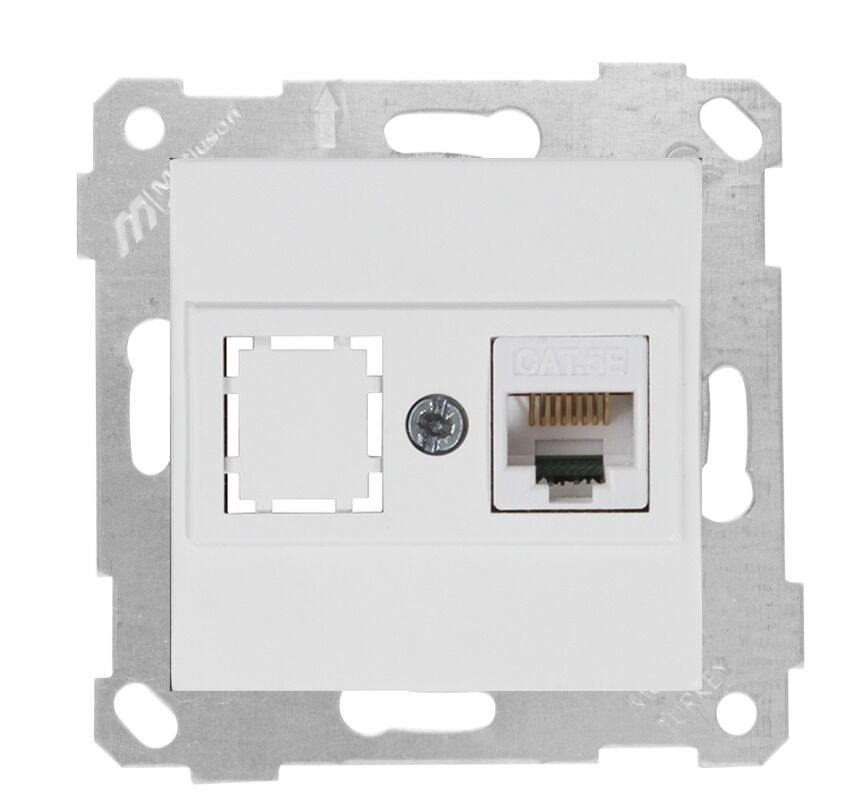 Mutlu San Rita MEK+TUŞ DATA PRİZİ 1*RJ45 (CAT5E)