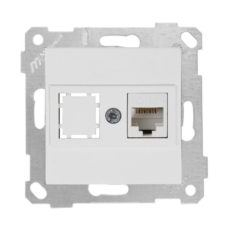 Mutlu San Rita MEK+TUŞ DATA PRİZİ 2*RJ45 (CAT6)