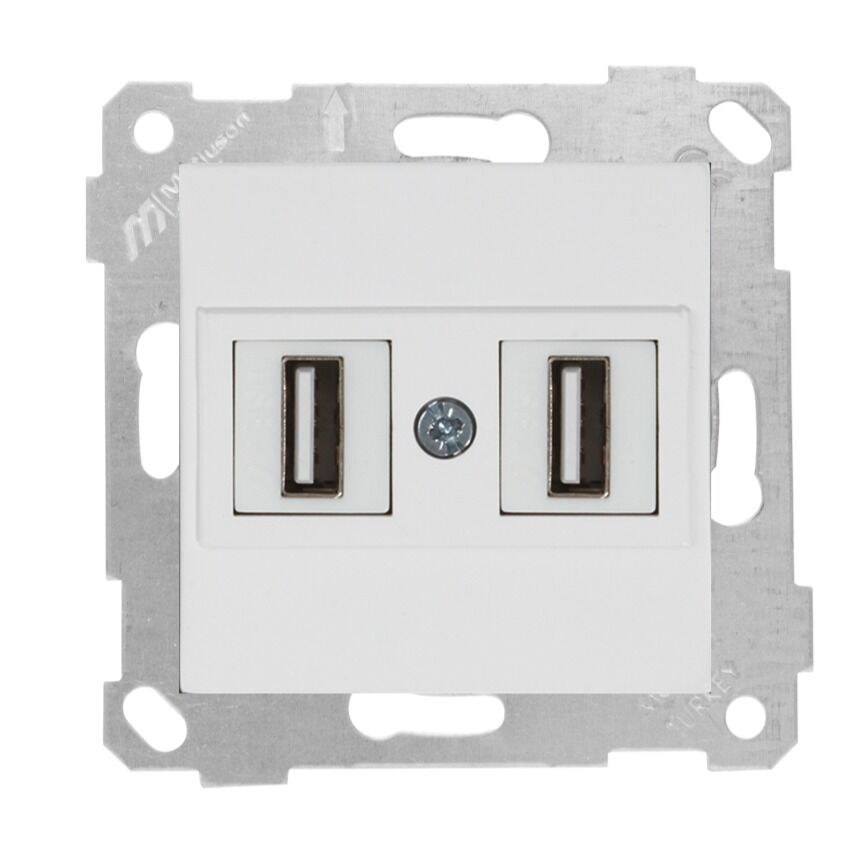 Mutlu San Rita MEK+TUŞ DATA PRİZİ 2*USB