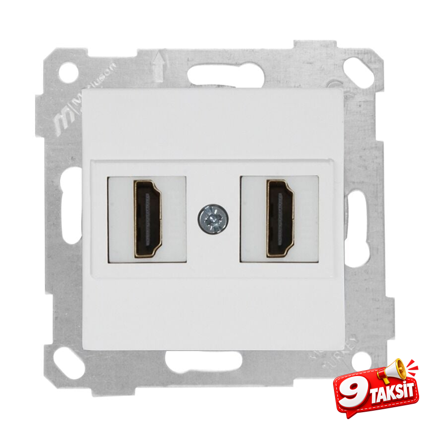 Mutlu San Rita MEK+TUŞ DATA PRİZİ 2*HDMI
