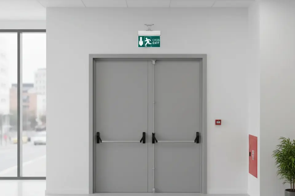 CATA Tavan Tipi Exit Tabelası (Aşağı Ok)