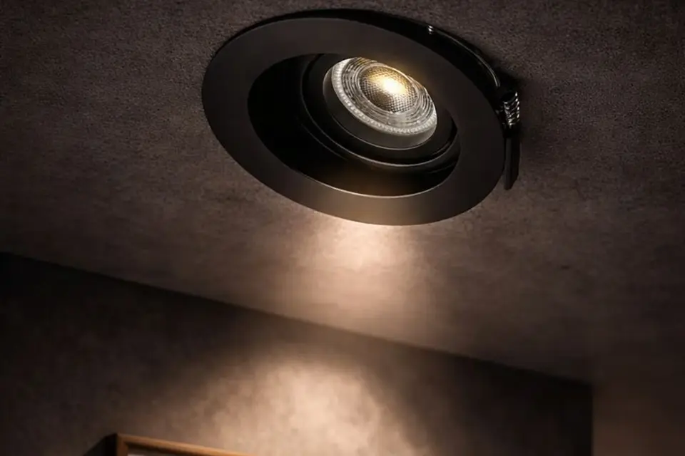 CATA Pars LED Spot Kasası (Siyah, Yuvarlak)