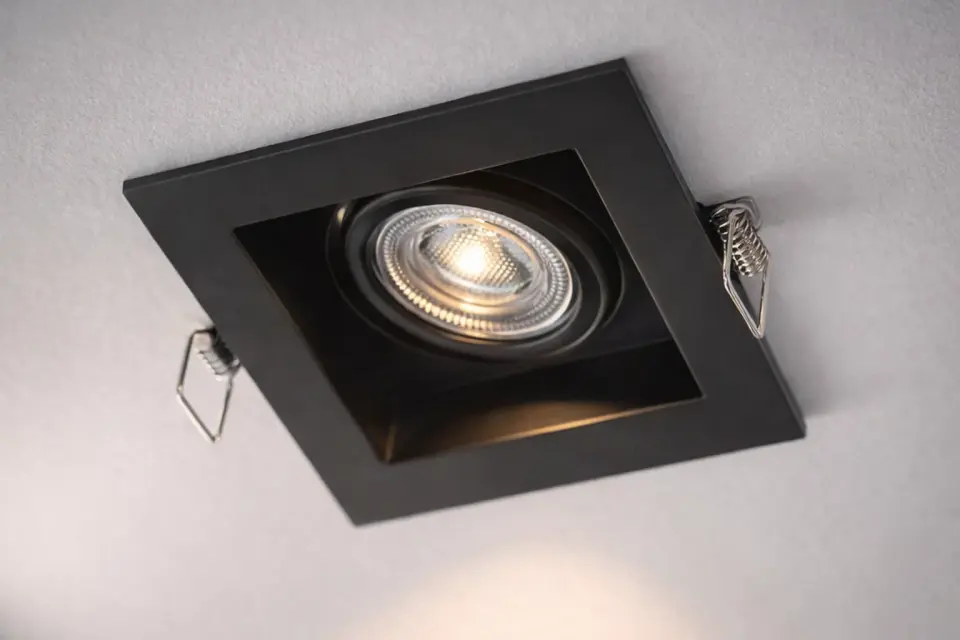 CATA Pars LED Spot Kasası (Siyah, Kare) (LED Spot) - Teknik Detay Görseli