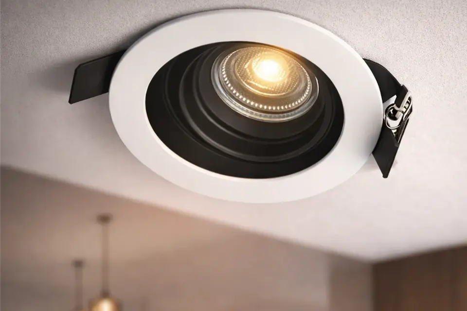 CATA Pars LED Spot Kasası (Beyaz, Yuvarlak)