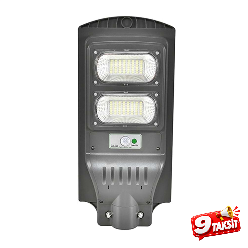 100W Solar Led Sokak Armatürü 6500K