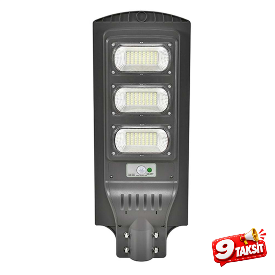 150W Solar Led Sokak Armatürü 6500K (Sokak ve Dış Mekan Aydınlatması) - Ürün Görseli