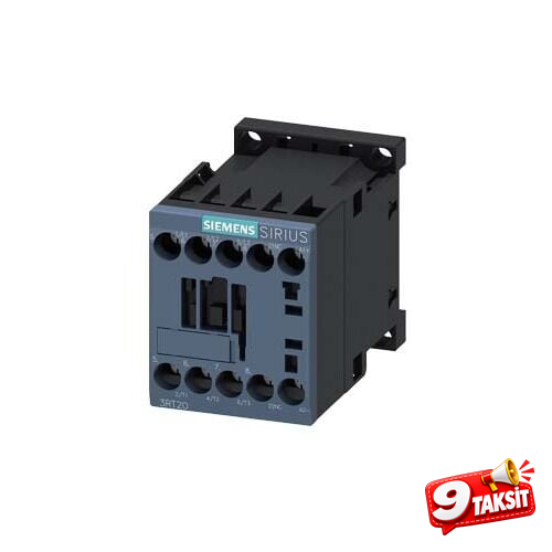 3P 7A 3kW Kontaktör (24V DC) - 1NC