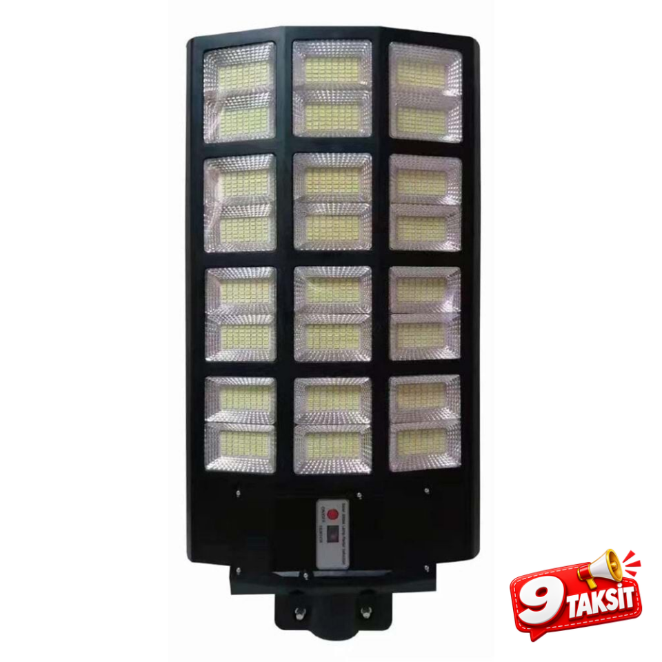 1200W Solar Led Sokak Armatürü 6500K