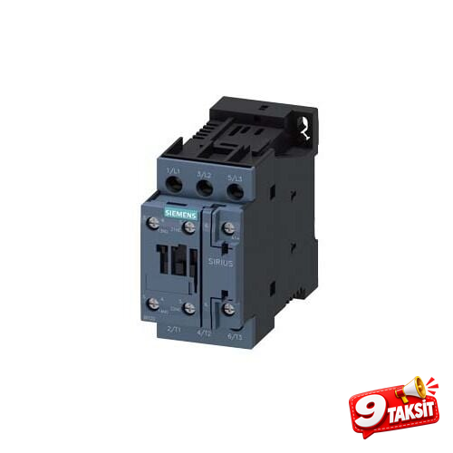 3P 38A 18.5kW Kontaktör (24V DC)
