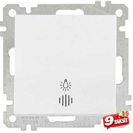 Mutlu San Candela MEK+TUŞ IŞIKLI ÇAĞIRMA (220V)(VİDALI)