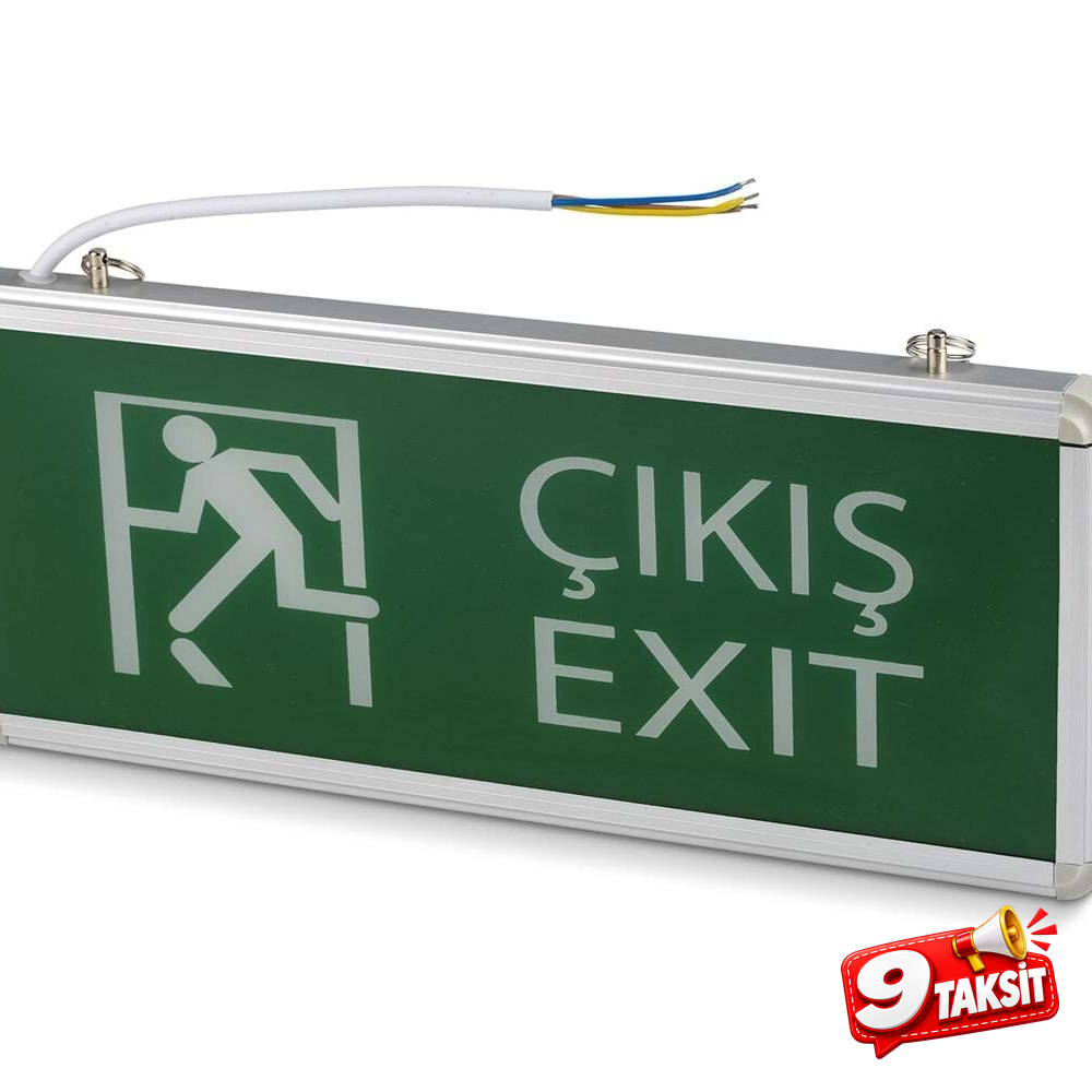 Acil Çıkış Aydınlatması Çıkış/Exit