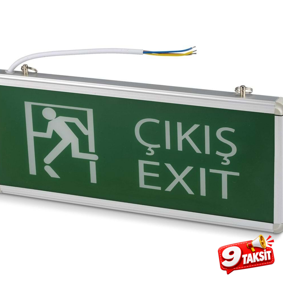 Acil Çıkış Aydınlatması Çıkış/Exit