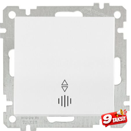 Mutlu San Candela MEK+TUŞ IŞIKLI VAVİEN (220V) KLİPSLİ