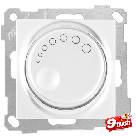 Mutlu San Candela MEK+TUŞ RL IŞIKLI DİMMER 1000W