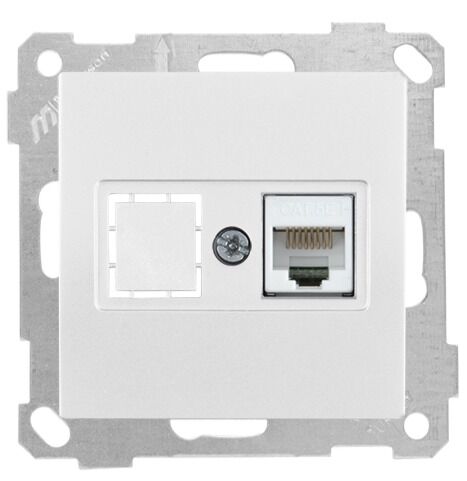 Mutlu San Candela MEK+TUŞ DATA PRİZİ 1*RJ45 (CAT5E)
