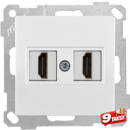 Mutlu San Candela MEK+TUŞ DATA PRİZİ 2*HDMI