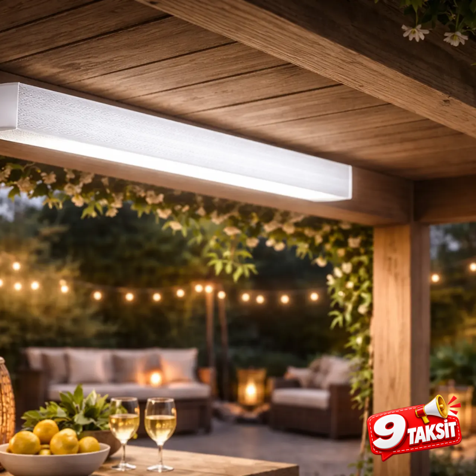 CATA Kristal Yatay Bant Armatür 120W
