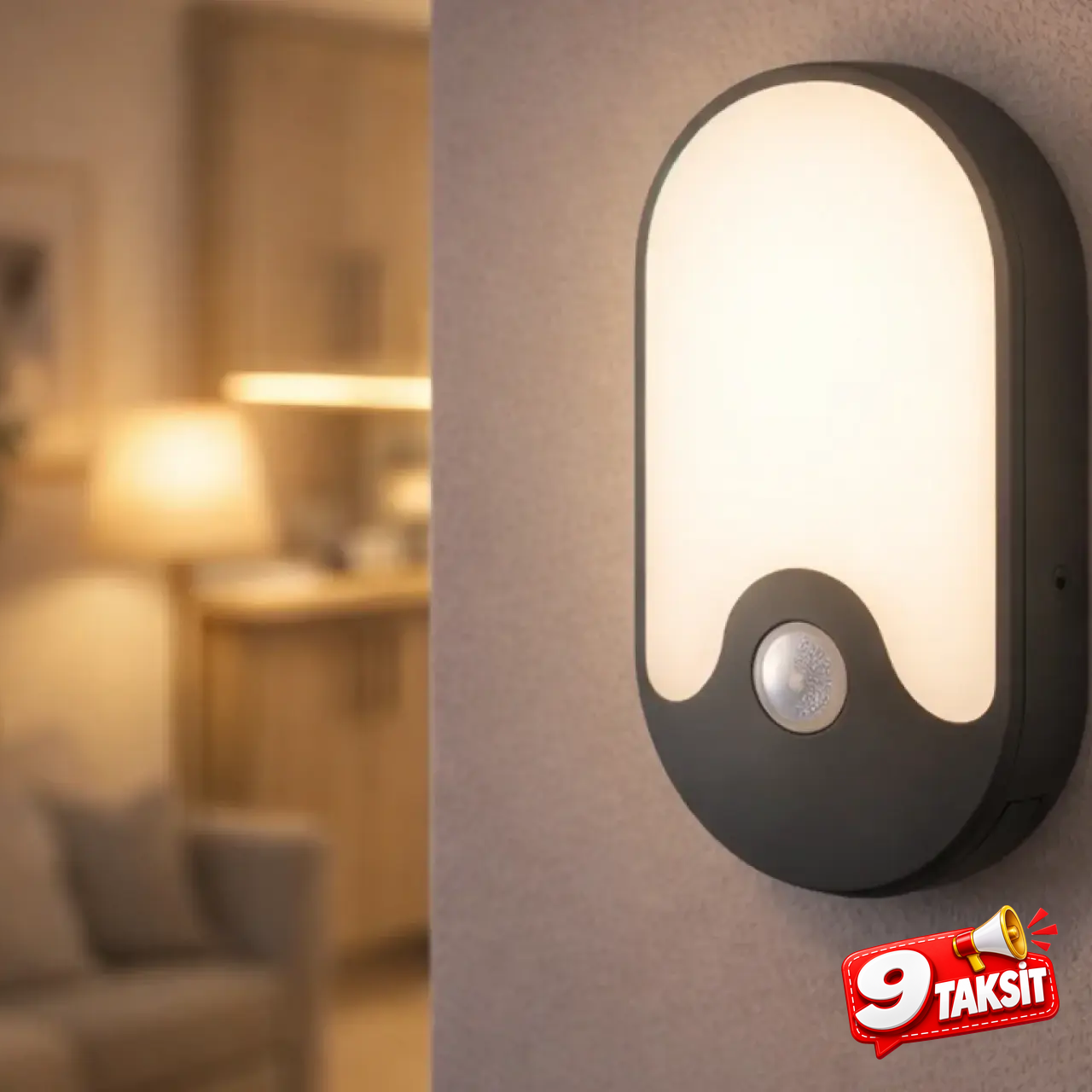 CATA Palermo Sensörlü Aplik (Oval) 20W