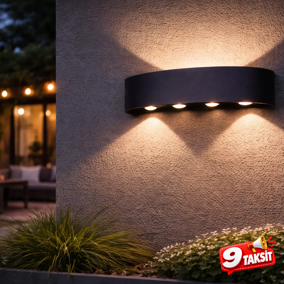 CATA Kapri Dış Mekan Aplik 15W (Aplik) - Ürün Görseli