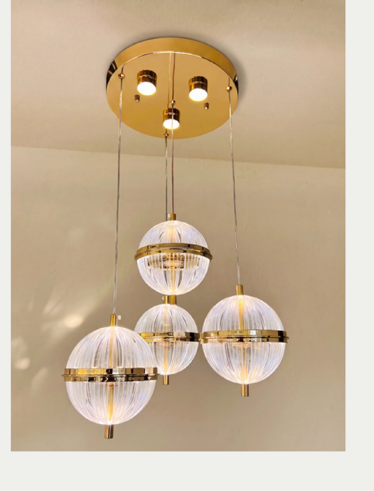 Pera Havana Led Avize (Gold)