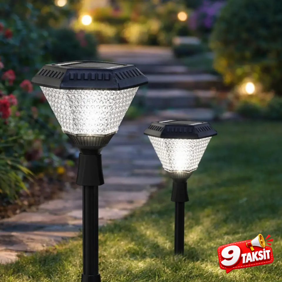 CATA Riva Solar LED Çim Direği 30W