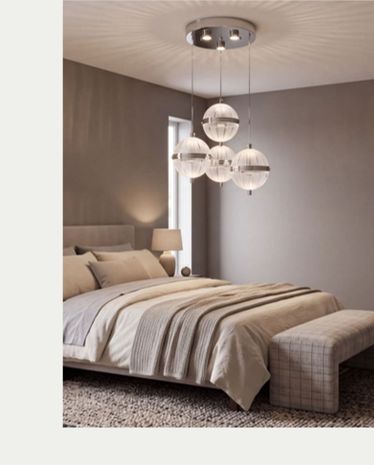 Pera Havana Led Avize (Krom) (Avizeler) - Ürün Görseli