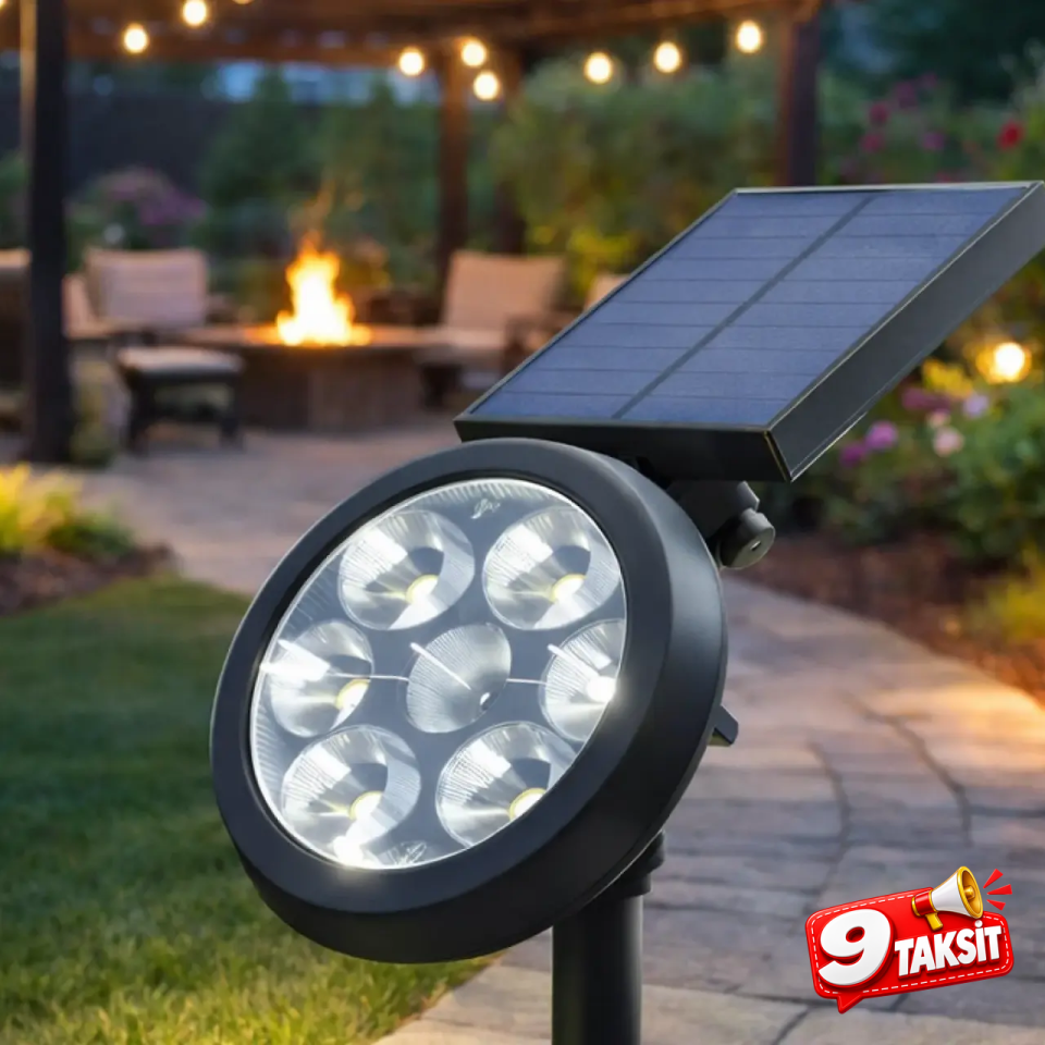CATA Mila Solar Bahçe Armatürü 18W (Solar Aydınlatma) - Ürün Görseli