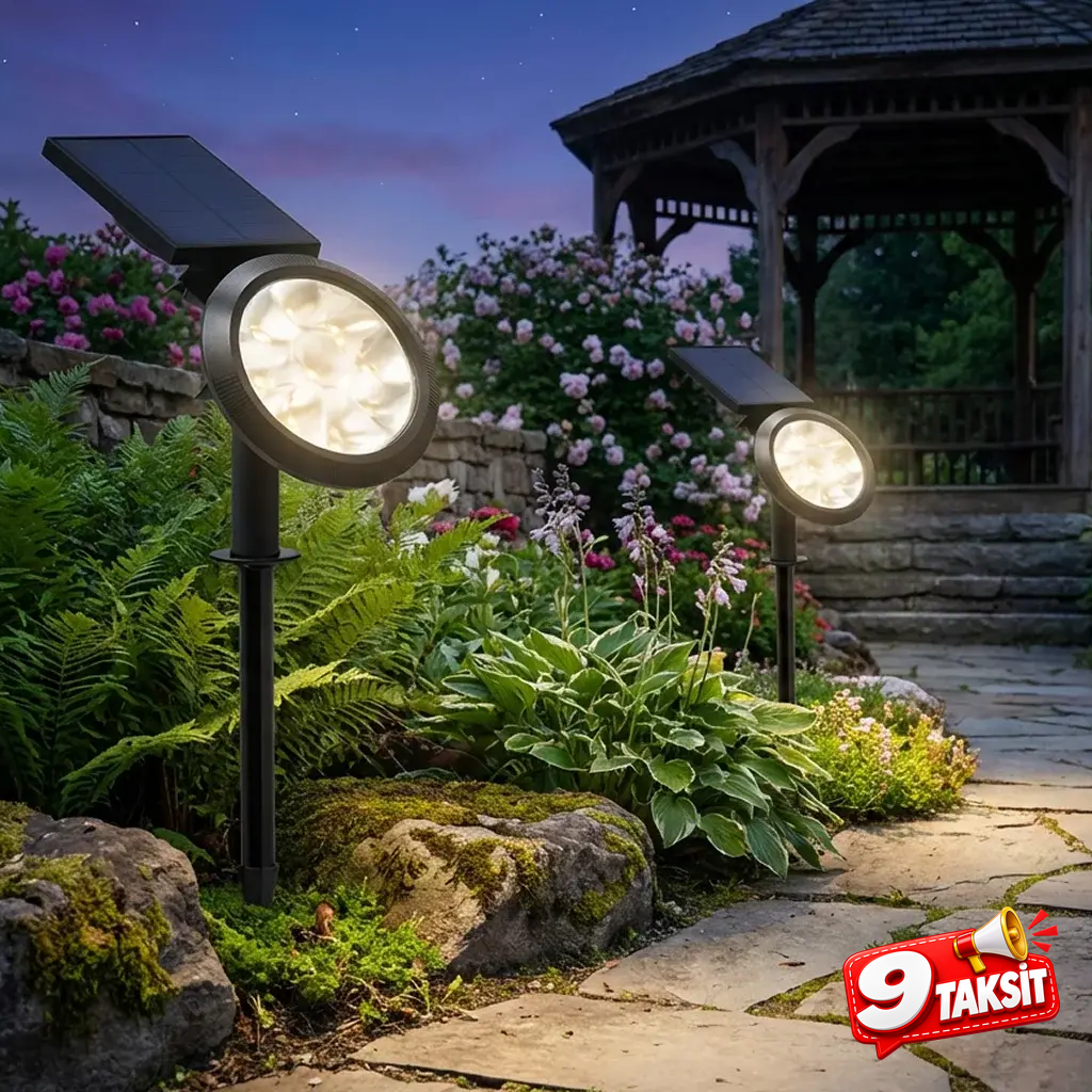 CATA Mila Solar Bahçe Armatürü RGB 18W