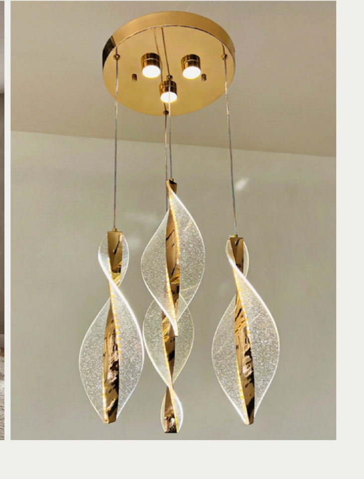 Pera Datça Led Avize (Gold)