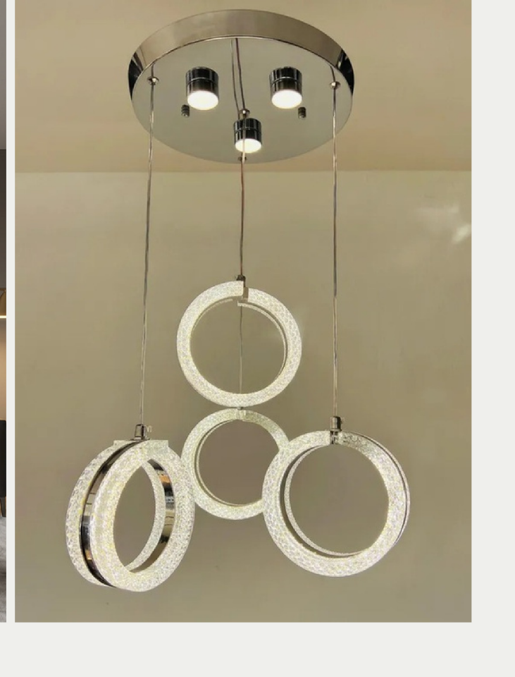 Pera Si̇de Led Avize (Krom)