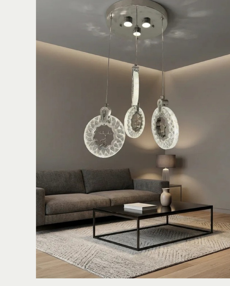 Pera Alaska Led Avize (Krom) (Avizeler) - Ürün Görseli