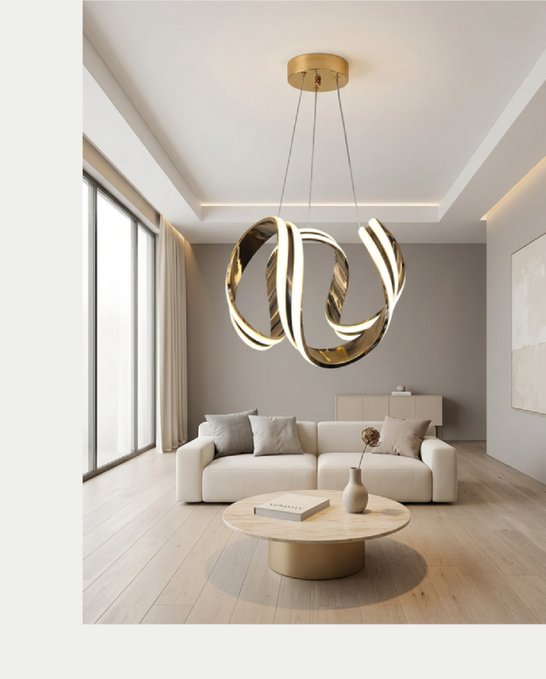 Pera Roma Led Avize (Gold)
