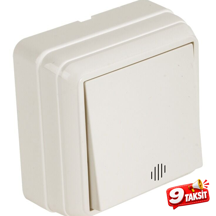 Mutlu San Bron S/Ü IŞIKLI ANAHTAR (220V)