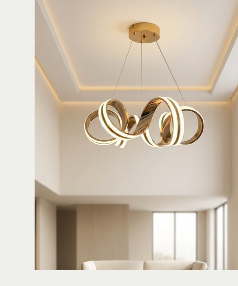 Pera Mi̇lano Led Avize (Gold) (Avizeler) - Ürün Görseli