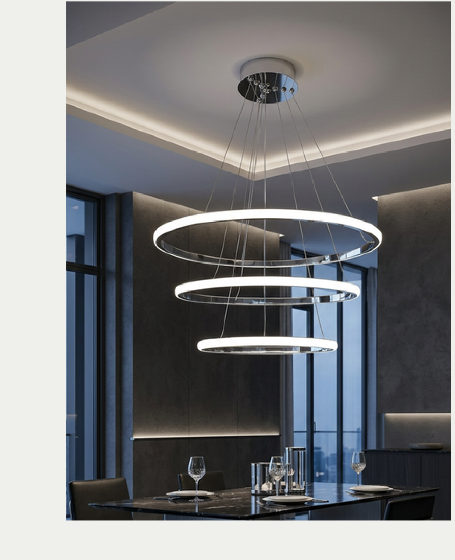 Pera Pari̇s Led Avize (Krom)