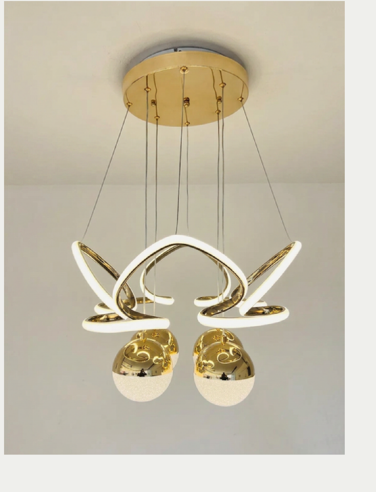 Pera Malta Led Avize (Gold)