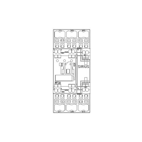 3P 25A 11kW Kontaktör (230V AC) - Yaylı Bağlantılı