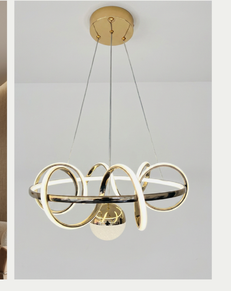 Pera İstanbul Led Avize (Gold)