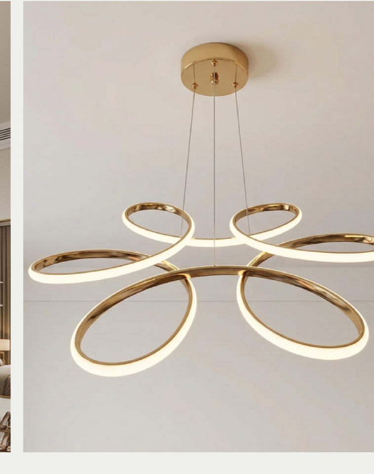 Pera Porto Led Avize (Gold)