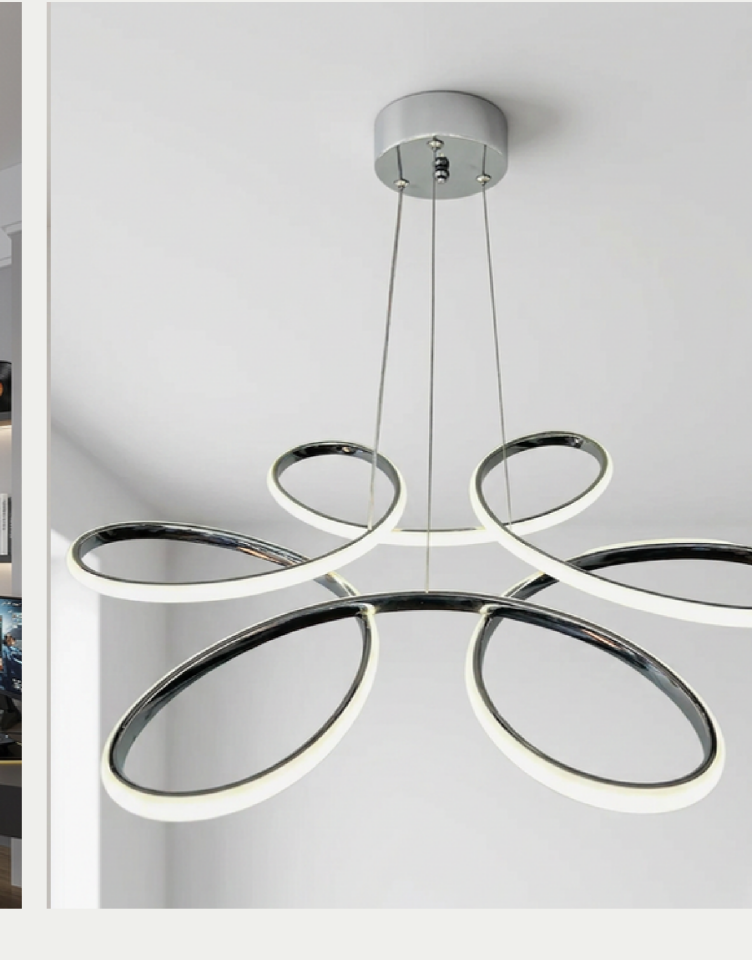 Pera Porto Led Avize (Krom)