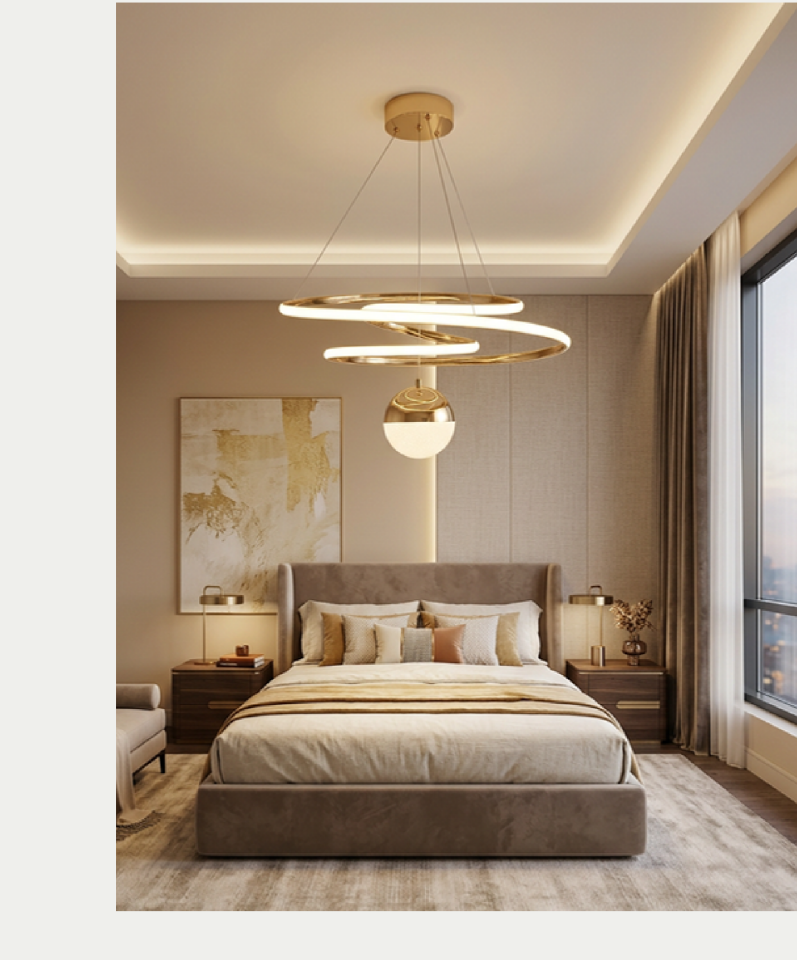 Pera Madri̇d Led Avize (Gold)