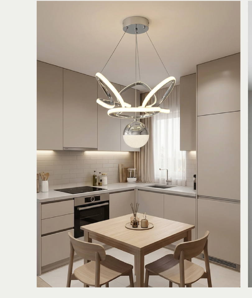 Pera Stockholm Led Avize (Krom)