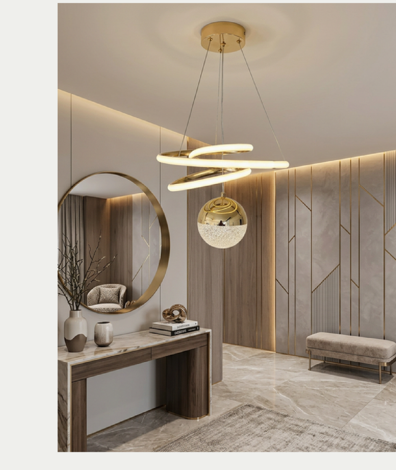 Pera Tokyo Led Avize (Gold)
