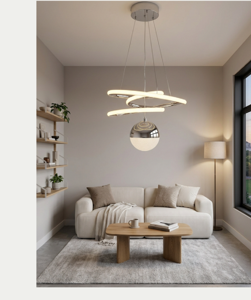 Pera Tokyo Led Avize (Krom)
