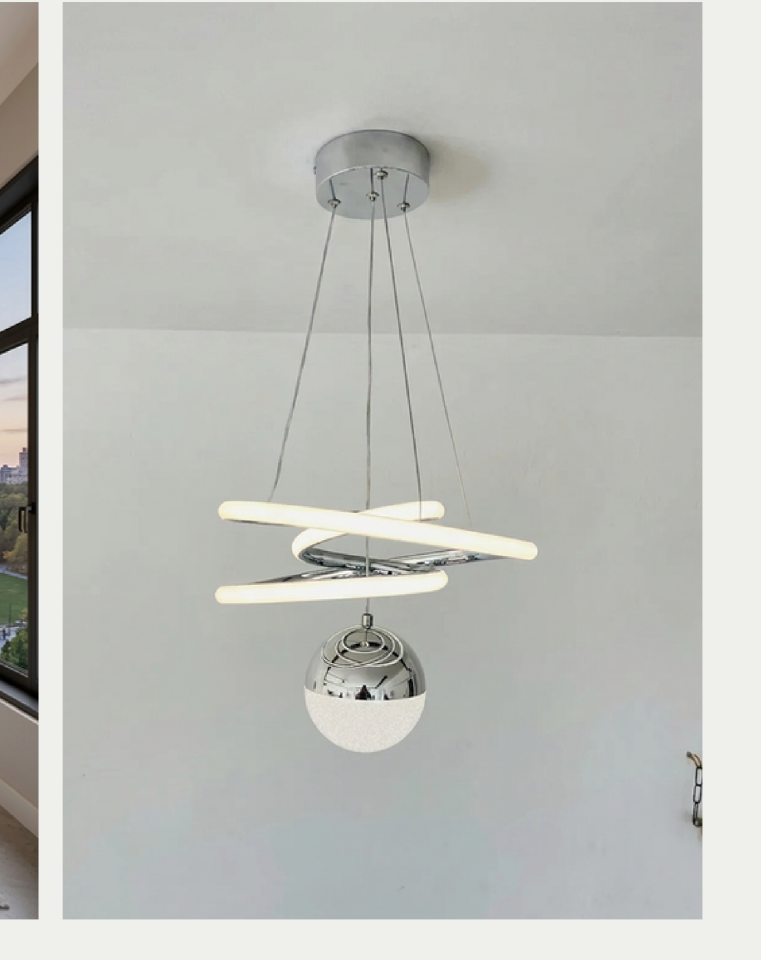 Pera Tokyo Led Avize (Krom)