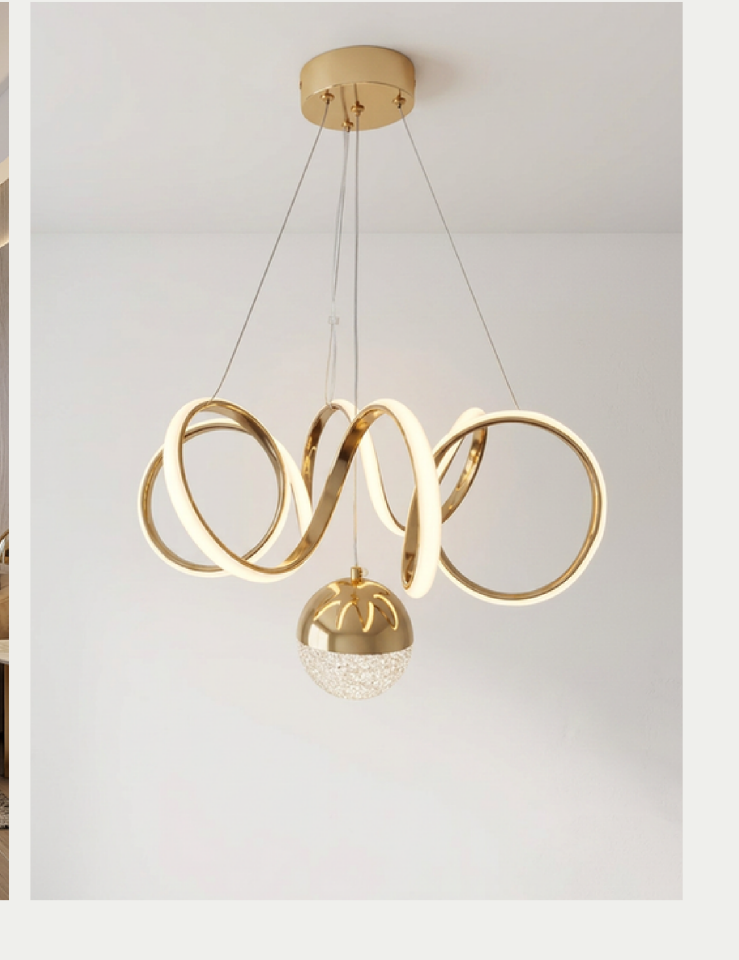 Pera İbi̇za Led Avize (Gold)