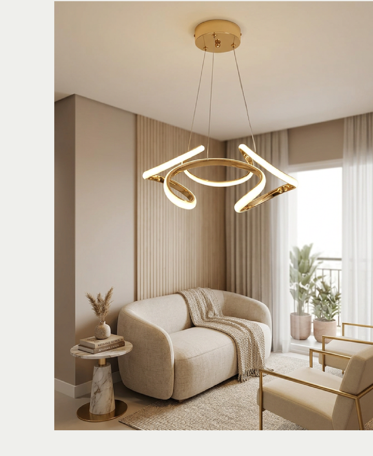 Pera London Led Avize (Gold)