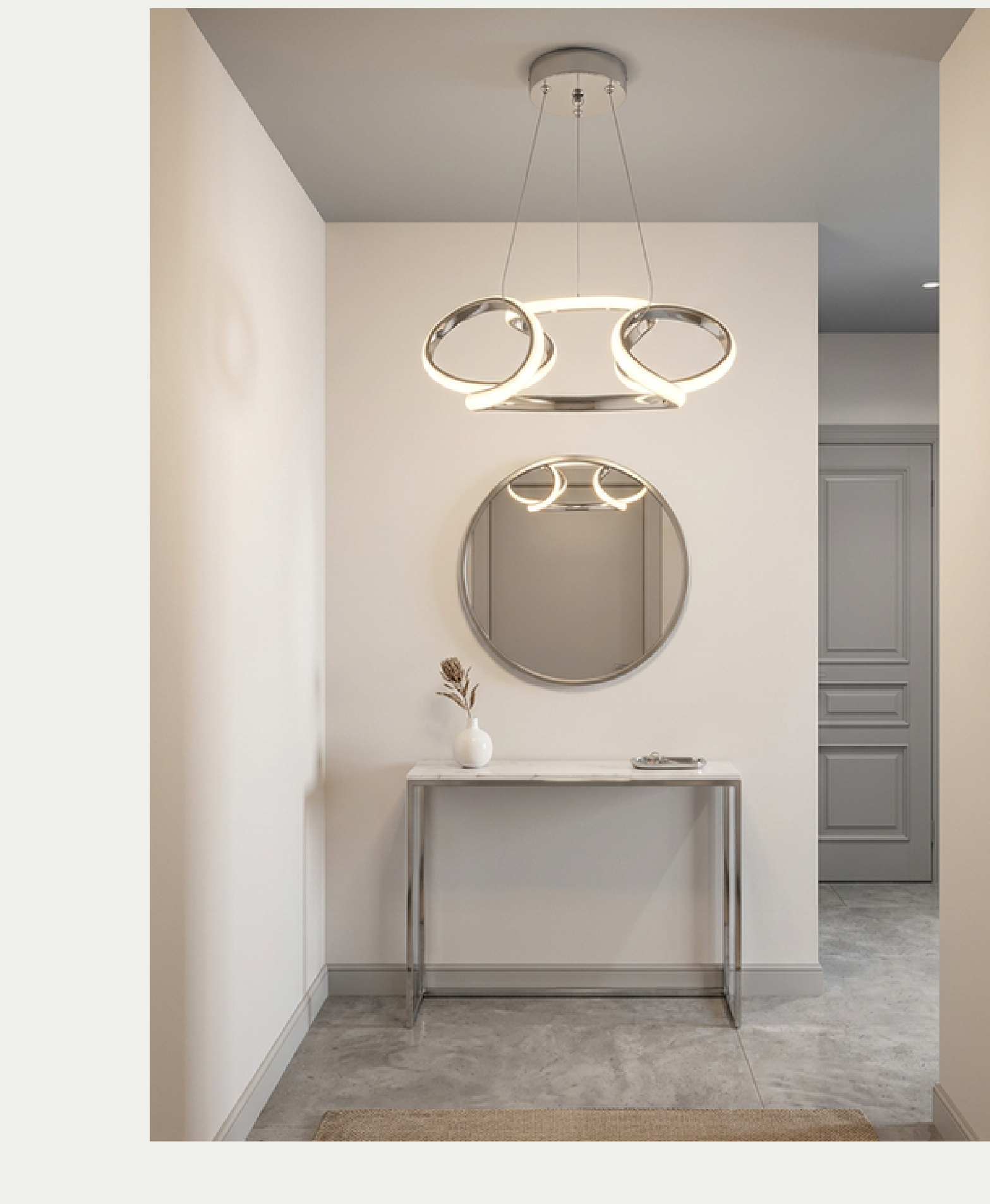 Pera London Led Avize (Krom)