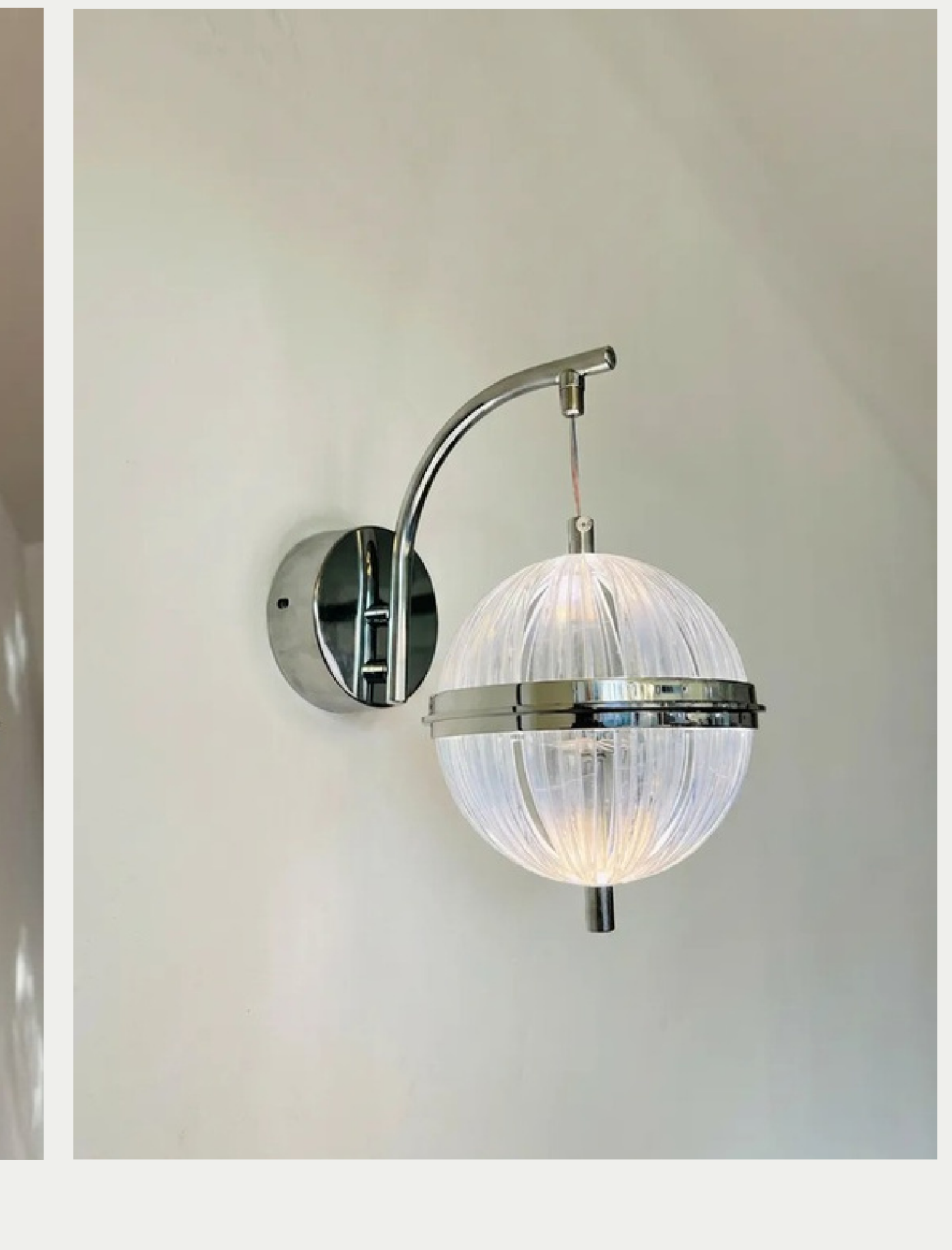 Pera Havana Led Aplik (Krom)