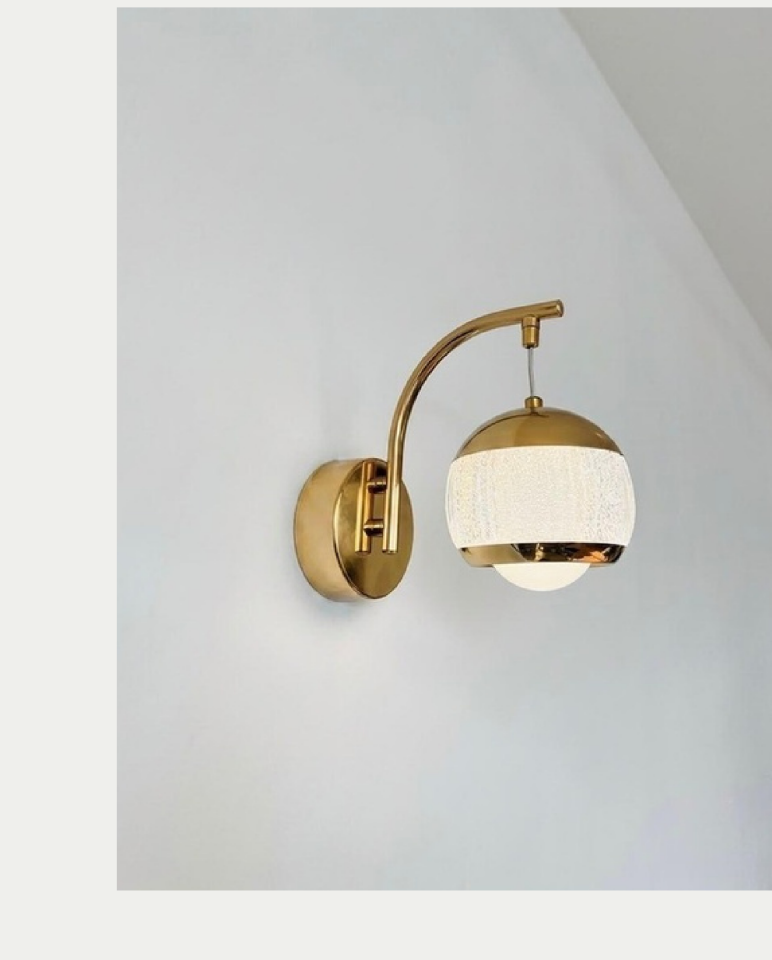 Pera Mi̇las Led Aplik (Gold)